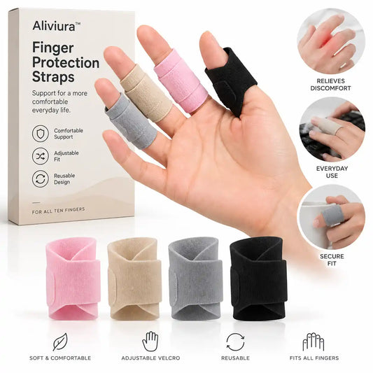 10 Finger Comfort & Support Straps